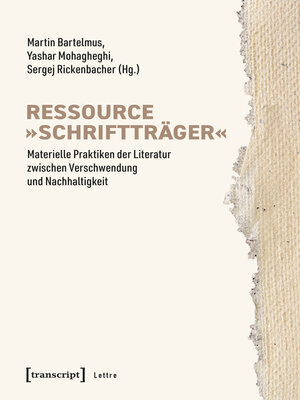 cover image of Ressource »Schriftträger«